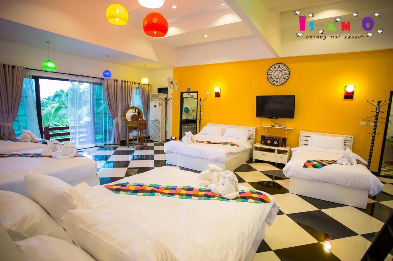 Is Am O Chiang Mai Resort Ban Ban San Sai Esterno foto